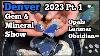 Denver Gem U0026 Mineral Show 2023 Opals Larimar U0026 Obsidian Pt1