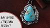 How To Make A Turquoise Pendant Silversmithing Tutorials