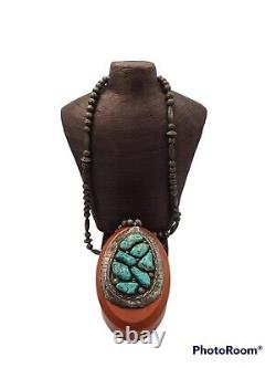 J Begay, Iron Eyes Cody, Peter Macdonal, Given To Someone Special Vtg Necklace