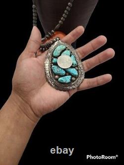 J Begay, Iron Eyes Cody, Peter Macdonal, Given To Someone Special Vtg Necklace