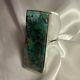 Large Vintage Navajo Turquoise Rectangle Ring 12.5