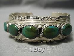 Museum Vintage Navajo Royston Turquoise Sterling Silver Bracelet Old