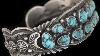 Navajo 1970 S Burnham Turquoise 17 Stone Bracelet Victor Begay 32