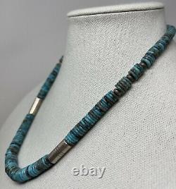 Navajo Kingman Turquoise Necklace, Vintage New