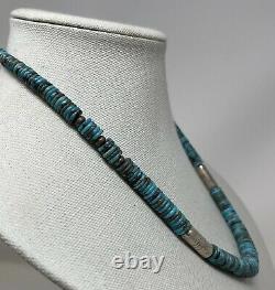 Navajo Kingman Turquoise Necklace, Vintage New