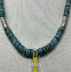 Navajo Kingman Turquoise Necklace, Vintage New