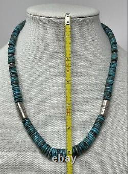 Navajo Kingman Turquoise Necklace, Vintage New