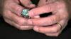Navajo Kingman Turquoise Sterling Silver Ring By Delbert Gordon 03