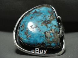 Pinnacle 166 Gram'monster Morenci' Turquoise Vintage Navajo Silver Bracelet