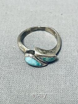 Sweet Vintage Navajo Royston Turquoise Sterling Silver Ring
