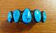 Vintage HARRY MORGAN Navajo Sterling Silver & Turquoise Bracelet Cuff, 66.5 Gr