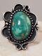 Vintage Joleen Yazzie Navajo Turquoise Ring 6 3/4 -Estate