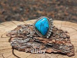 Vintage Navajo Jewelry Ring Turquoise Stones Size 9 Dead Pawn Native American