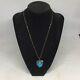 Vintage Navajo Native American Tom Willeto Signed Silver & Turquoise Necklace