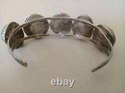 Vintage Navajo Silver and TURQUOISE Bracelet & Ring