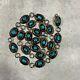 Vintage Navajo Sterling Silver + Turquoise Belt Native American 30 74g Necklace