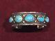 Vintage Navajo Sterling Silver & Turquoise Bracelet