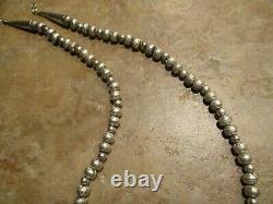 Vintage Navajo Sterling Turquoise / Coral THUNDERBIRD Squash Blossom Necklace