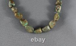 Vintage Navajo Turquoise Necklace 22