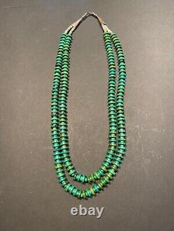 Vintage Navajo Turquoise Necklace 221 g. = 7.8oz