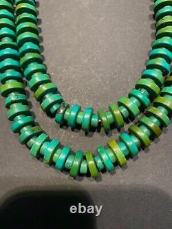 Vintage Navajo Turquoise Necklace 221 g. = 7.8oz