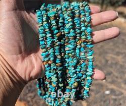 Vintage Navajo Turquoise Nugget Necklace Southwestern Artistry