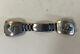 Vintage Navajo Turquoise Stainless Steel Watch Band (Signed H D Yazzie)