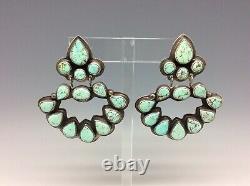 Vintage Oscar Betz Sterling Silver Clip Earrings