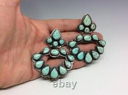 Vintage Oscar Betz Sterling Silver Clip Earrings