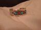 Vintage Sterling Silver Navajo Native Cuff Bracelet Turquoise And Coral. W. Long