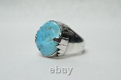 Zuni Vintage Navajo Silver Turquoise Ring