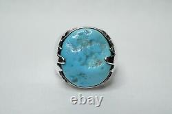 Zuni Vintage Navajo Silver Turquoise Ring